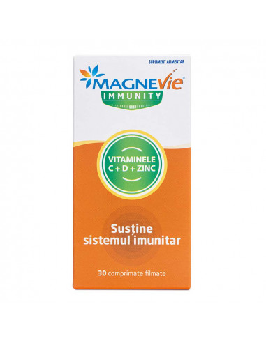Magnevie Immunity, 30 comprimate filmate, Sanofi - VITAMINE-SI-SUPLIMENTE - SANOFI ROMANIA SRL