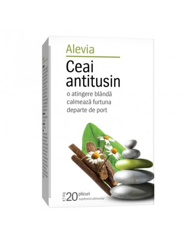 Ceai antitusin, 20 plicuri, Alevia - UZ-GENERAL - ALEVIA