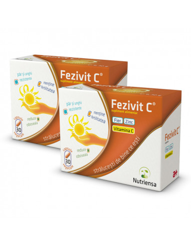Fezivit C, 2 x 30 capsule, Promo, Antibiotice -  - ANTIBIOTICE
