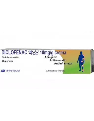 Diclofenac 1% crema, 40g, Magistra - ARTICULATII-SI-SISTEM-OSOS - MAGISTRA 