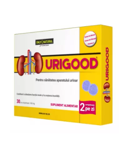 Urigood, 30 comprimate, Only Natural - INFECTII-URINARE - ONLY NATURAL