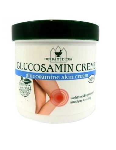 Crema Glucosamin, 250 ml, Herbamedicus - HTTPS://WWW.FARMACIILEDAV.RO/MEDICATIE-PE-AFECTIUNI/RANI-ARSURI-CICATRICI - SCHMEES KOSMETIK GMBH