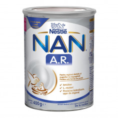 Lapte praf antiregurgitare NAN AR 400g, de la nastere, Nestle
