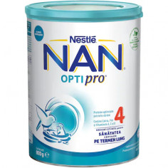 Lapte praf NAN 4 Optipro 800g, de la 2 ani, Nestle