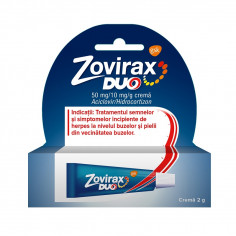 Zovirax Duo 50mg/10mg/g, crema, 2 g, Gsk