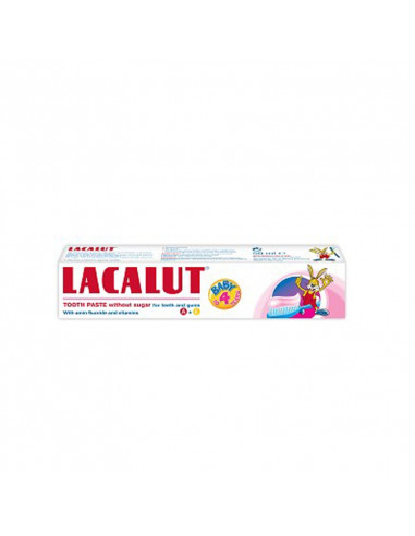 Pasta de dinti Lacalut Baby 0-4 ani, 50ml -  - LACALUT