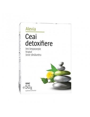 Ceai detoxifiere, 50 g, Alevia - UZ-GENERAL - ALEVIA