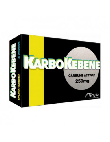 KarboKebene, 20 comprimate, Terapia - BALONARE - TERAPIA