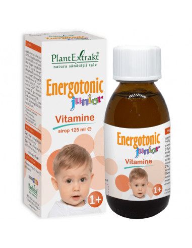 Energotonic Junior Vitamine, 125 ml, PlantExtrakt - VITAMINE-SI-MINERALE - PLANTEXTRAKT