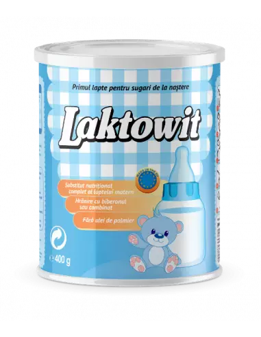 Lapte praf Laktowit, 400 g, 0-2 ani - FORMULE-LAPTE - LAKTOWIT
