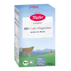 Topfer Kinder Formula Bio de Lapte praf, +12 luni, 500 g