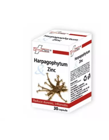 Harpagophytum Zinc, 30 capsule, FarmaClass - UZ-GENERAL - FARMACLASS