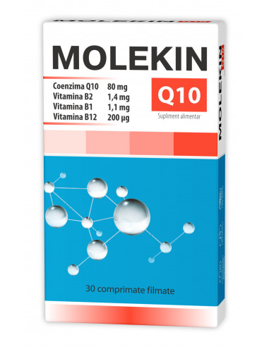 Molekin Q10, 30 comprimate, Zdrovit - UZ-GENERAL - ZDROVIT