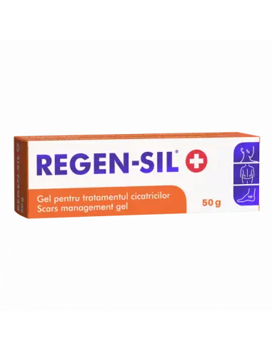 Gel Regen-Sil, 50 g, Fiterman Pharma - RANI-ARSURI-CICATRICI - FITERMAN