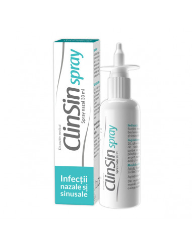 Clinsin spray nazal, 30 ml, Zdrovit - SOLUTII-NAZALE - ZDROVIT
