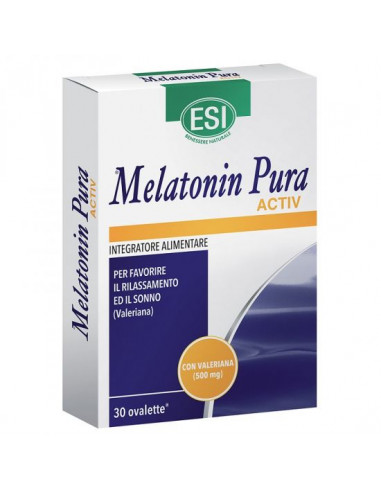 Melatonina pura activ, 30 tablete, Esi Spa - STRES-SI-SOMN - ESI SPA