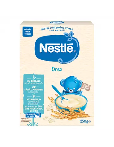 Nestle Orez, 250g, de la 6 luni - CEREALE-BISCUITI - NESTLE