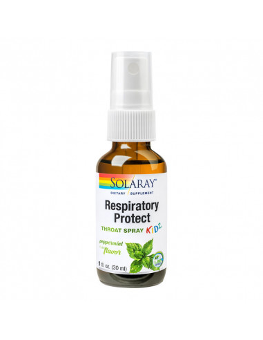 Secom Respiratory Protect Kidz Throat Spray Solaray, 30 ml - DURERE-DE-GAT - SECOM