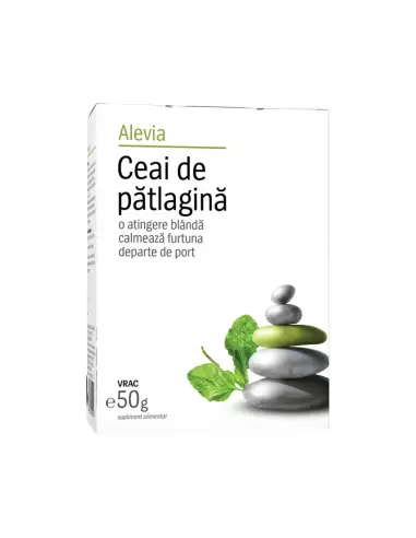 Ceai Patlagina, 50 g, Alevia - UZ-GENERAL - ALEVIA