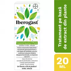 Iberogast picaturi orale, 20ml, Bayer - DIGESTIE-USOARA - BAYER