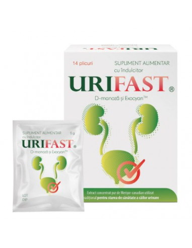 Urifast, 14 plicuri, Bionika - INFECTII-URINARE - PHARMALINK SRL
