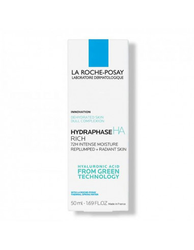 La Roche Posay Hydraphase HA Riche, crema intens hidratanta, 72 h, 50 ml - CREME-HIDRATARE - LA ROCHE-POSAY