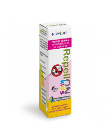 Repellon Kids Spray, 100 ml, Novolife - ULEIURI-ESENTIALE - NOVOLIFE