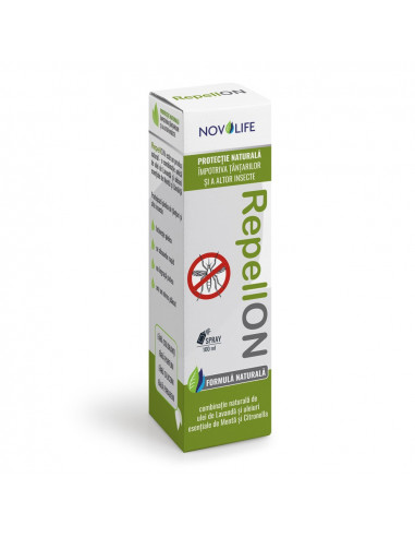 Repellon Spray, 100 ml, Novolife - PROTECTIE-ANTIINSECTE - NOVOLIFE