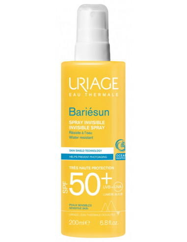 Spray de protectie solara pentru fata si corp cu SPF 50+ Bariesun, 200 ml, Uriage - PROTECTIE-SOLARA-ADULTI - URIAGE