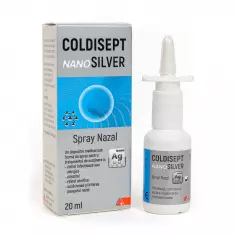 Spray nazal Coldisept NanoSilver, 20 ml, Arkona