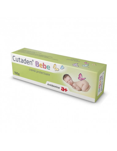 Cutaden Bebe Crema Protectoare, 100g, Antibiotice - ERITEM-FESIER - ANTIBIOTICE