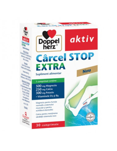 Carcel Stop Extra, 30 comprimate, Doppelherz - UZ-GENERAL - DOPPELHERZ
