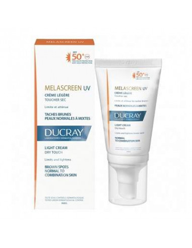 Crema UV Legere SPF 50 Melascreen, 40ml, Ducray - PROTECTIE-SOLARA-ADULTI - DUCRAY