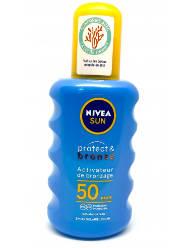 Nivea Sun Spray Protect and Bronze SPF 50 - PROTECTIE-SOLARA-ADULTI - NIVEA