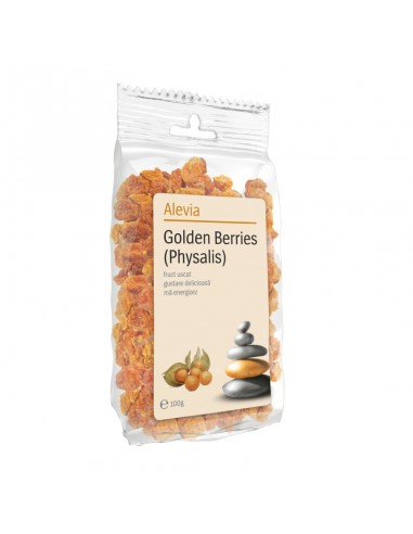 Golden Berries (Physalis), 100 g, Alevia - SEMINTE-SI-FRUCTE-USCATE - ALEVIA