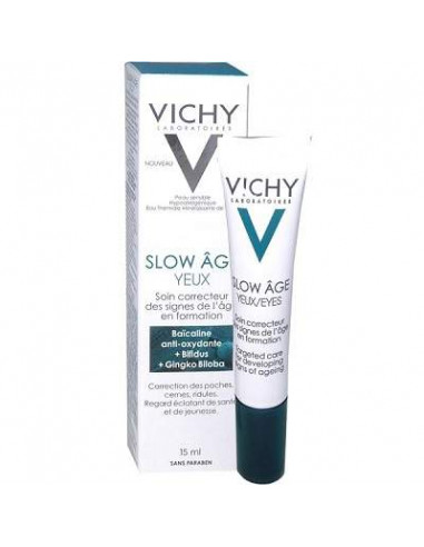 Crema contur ochi antirid, Slow Age, 15 ml, Vichy -  - VICHY