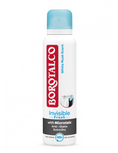 Borotalco Deo Spray Invisible Fresh, 150ml -  - BOROTALCO
