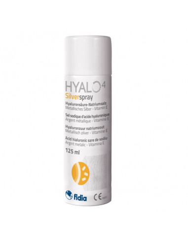Hyalo4 Silver spray, 125 ml, Fidia Farmaceutici - RANI-ARSURI-CICATRICI - FIDIA FARMACEUTICI SPA