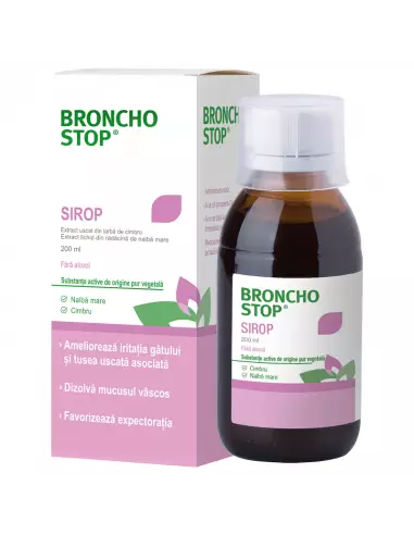 Bronchostop sirop, 200 ml, Kwizda Pharma -  - KWIZDA PHARMA