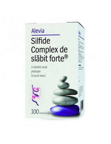 Silfide complex de slabit forte, 100 comprimate, Alevia - PENTRU-SLABIT - ALEVIA