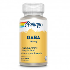 Secom Gaba, 60 capsule, Solaray