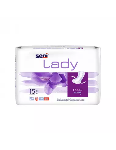 Seni Lady Plus, 15 bucati - SCUTECE-PENTRU-ADULTI - SENI