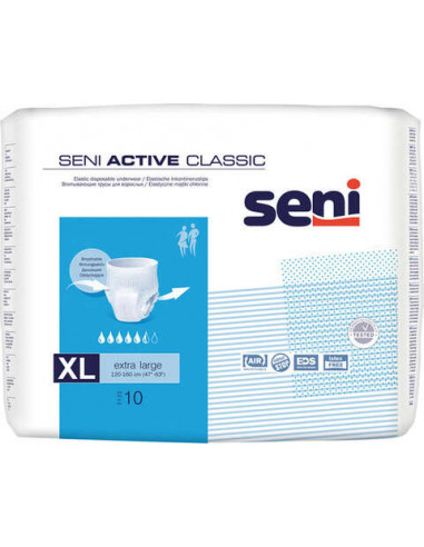 Seni Active Classic Extra Large, 10 bucati - SCUTECE-PENTRU-ADULTI - SENI