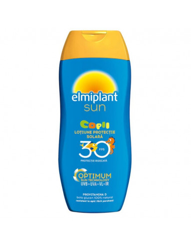 Elmiplant Sun Lotiune Copii Optimum SPF 30, 200ml - PROTECTIE-SOLARA-COPII - ELMIPLANT