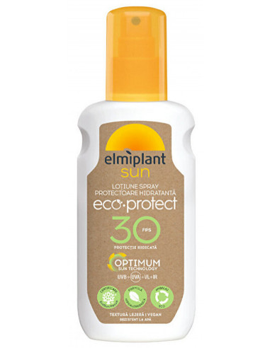 Spray lotiune protectoare hidratanta cu SPF30 Eco Protect, 150 ml, Elmiplant Sun - PROTECTIE-SOLARA-ADULTI - ELMIPLANT