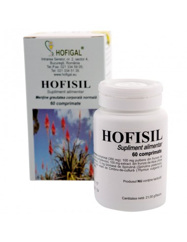 Hofisil, 60 comprimate, Hofigal -  - HOFIGAL