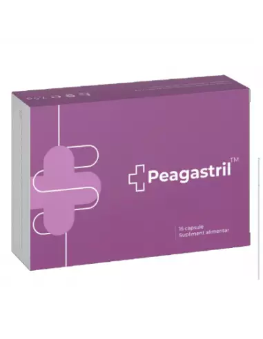 Peagastril, 15 capsule, Naturpharma - STOMAC-SI-ACIDITATE - NATURPHARMA