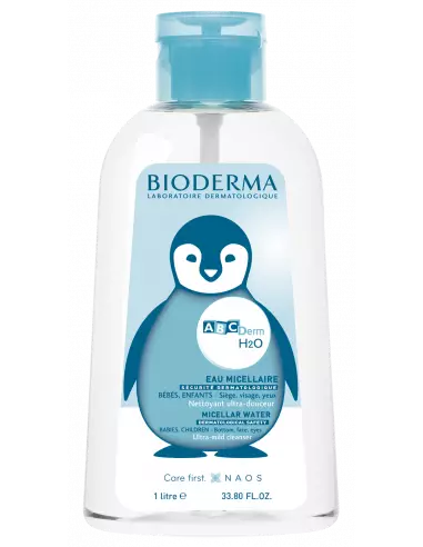 Bioderma ABCDerm H2O Apa micelara pentru piele sensibila, 1L - SPALARE-SI-INGRIJIRE - BIODERMA