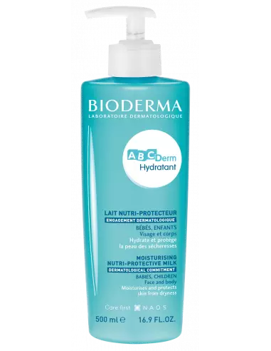 Bioderma ABCDerm Hidratant Lotiune hidratanta pentru corp, 500ml -  - BIODERMA