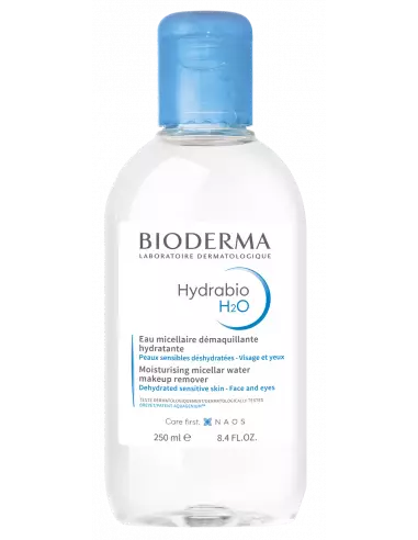 Bioderma Hydrabio H2O apa micelara pentru ten sensibil si uscat, 250ml - DEMACHIANTE - BIODERMA